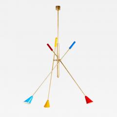  Stilnovo Italian Ceiling Light Attributed to Stilnovo - 241965
