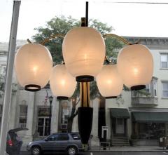  Stilnovo Italian Chandelier att to Stilnovo - 98338