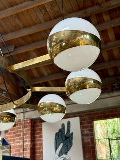  Stilnovo Italian Chandelier by Stilnovo 10 lights - 4605063