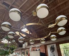  Stilnovo Italian Chandelier by Stilnovo 10 lights - 4605065