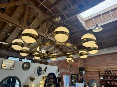  Stilnovo Italian Chandelier by Stilnovo 10 lights - 4605066