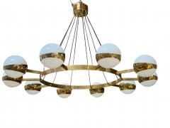  Stilnovo Italian Chandelier by Stilnovo 10 lights - 4605067