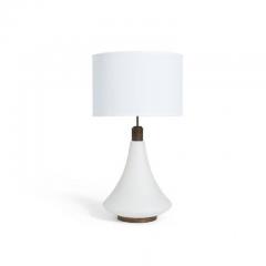  Stilnovo Italian Frosted Glass and Brass Lamp circa 1950s - 1221119