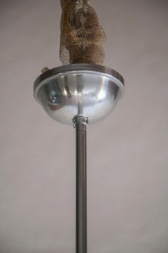  Stilnovo Italian Mid Century Blown Glass Pendant Lamp Attributed to Stilnovo 1950s - 2601211
