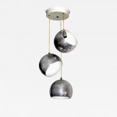  Stilnovo Italian Mid Century Modern Adjustable 3 Ball Suspension Pendant Attr to Stilnovo - 4106019