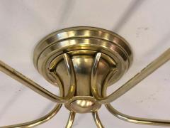  Stilnovo Italian Mid Century Modern Brass Sunburst Sputnik Flush Mount by Stilnovo - 1770888