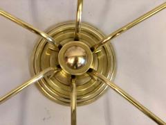  Stilnovo Italian Mid Century Modern Brass Sunburst Sputnik Flush Mount by Stilnovo - 1770890