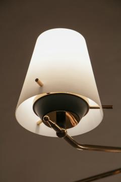  Stilnovo Italian Mid Century Modern Eight Lights Chandelier attributed to Stilnovo 1960 - 3449974
