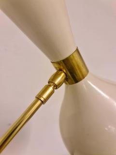  Stilnovo Italian Modern Table Lamp Brass and Metal Stilnovo Style - 2339895
