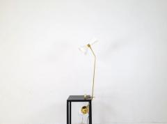  Stilnovo Italian Modern Table Lamp Brass and Metal Stilnovo Style - 3031552