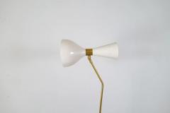  Stilnovo Italian Modern Table Lamp Brass and Metal Stilnovo Style - 3031587
