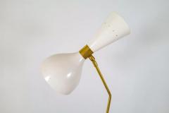  Stilnovo Italian Modern Table Lamp Brass and Metal Stilnovo Style - 3031594
