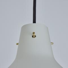  Stilnovo Large 1950s Glass Pendant Lamp Attributed to Bruno Gatta for Stilnovo - 2887044