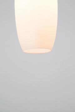  Stilnovo Large 1950s Glass and Brass Suspension Light Attributed to Stilnovo - 2425766