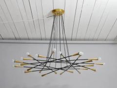  Stilnovo Large 24 light Stilnovo Shanghi style chandelier - 3599824