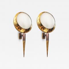  Stilnovo Large Stilnovo Wall Lights Model 2128 - 1693010