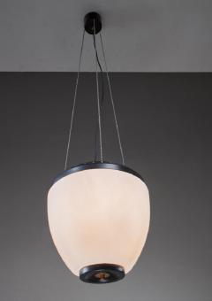  Stilnovo Large glass onion shaped Stilnovo Sciolari chandelier with three ballchains - 834063