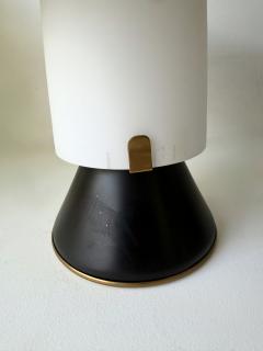  Stilnovo Mid Century Modern Pair of Lamps Brass Lacquered Metal by Stilnovo Italy 1950s - 4417652