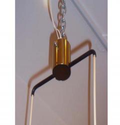  Stilnovo Mid Century Modernist Mobile Shaped Chandelier by Stilnovo Circa 1955 - 201303