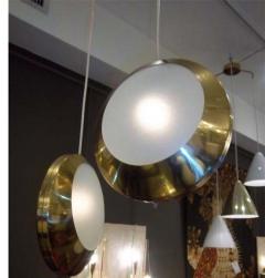  Stilnovo Mid Century Modernist Mobile Shaped Chandelier by Stilnovo Circa 1955 - 201304