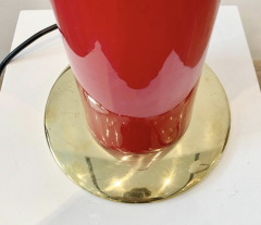  Stilnovo Mid Century Stilnovo Desk Lamp Glass and Brass Italy 1950s - 3514716