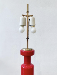  Stilnovo Mid Century Stilnovo Desk Lamp Glass and Brass Italy 1950s - 3514719