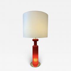  Stilnovo Mid Century Stilnovo Desk Lamp Glass and Brass Italy 1950s - 3518444