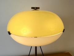  Stilnovo Mid Century Table Lamp Methacrylate and Brass by Stilnovo Italy 1960s - 3131226