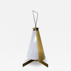  Stilnovo Mid Century Table Lamp by Stilnovo Brass Aluminium and Plexiglass - 4267260