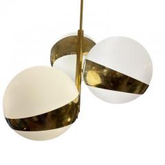  Stilnovo Nest Lamp with 3 Globes Stilnovo 70s - 4494336
