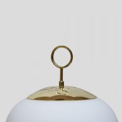 Stilnovo PAIR OF GLASS AND BRASS TABLE LAMPS IN STYLE OF STILNOVO - 2647988