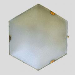  Stilnovo Pair Of Hexagonal Shaped Sconces By Stilnovo Model 1183 - 3561133