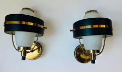  Stilnovo Pair of 1950s Stilnovo Italian Mid Century Wall Lights - 2288228