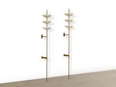  Stilnovo Pair of 3 Cup Wall Lights by Stilnovo - 3835367