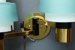  Stilnovo Pair of Two Arm Sconces by Stilnovo - 522431