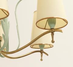  Stilnovo Pendant Lamp with Six Arms by Stilnovo Italy 1940s - 2831100
