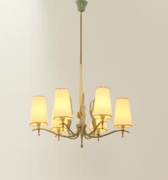  Stilnovo Pendant Lamp with Six Arms by Stilnovo Italy 1940s - 2831106