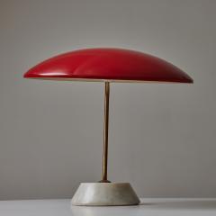  Stilnovo Rare Pair of 1950s Stilnovo 8023 Metal Marble Table Lamps by Bruno Gatta - 3245297