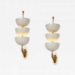  Stilnovo Rare Pair of Stamped Sconces by Stilnovo - 2452020