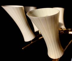  Stilnovo Rare Spider Chandelier Germany 1950s - 1557480