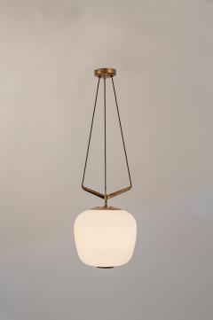  Stilnovo Rare Stilnovo chandelier Italy c1950 - 4193917