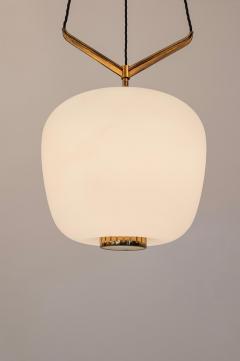  Stilnovo Rare Stilnovo chandelier Italy c1950 - 4193918