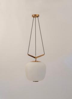  Stilnovo Rare Stilnovo chandelier Italy c1950 - 4193919