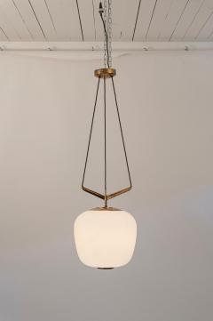  Stilnovo Rare Stilnovo chandelier Italy c1950 - 4193922
