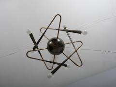  Stilnovo Rare Stilnovo sputnik chandelier c1950 - 4444517