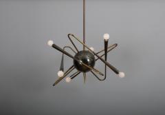  Stilnovo Rare Stilnovo sputnik chandelier c1950 - 4444598