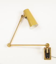  Stilnovo SINGLE YELLOW TOLE SCONCE BY STILNOVO - 1822319