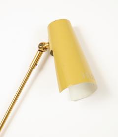  Stilnovo SINGLE YELLOW TOLE SCONCE BY STILNOVO - 1822322