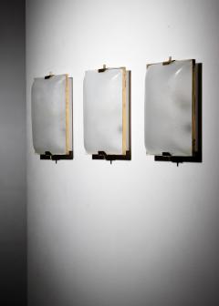  Stilnovo Set of 3 Stilnovo wall lamps - 4317806
