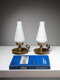  Stilnovo Set of Two 50s Bedside Table Lamps by Stilnovo - 4728229